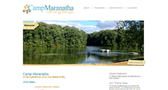 Desktop Screenshot of campmaranatha.org